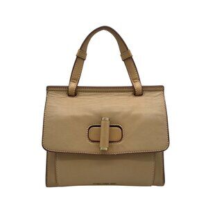 Spartina 449 Tan Leather Top Handle Siren Convertible Satchel